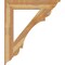 Ekena Millwork Olympic Traditional Rough Sawn Bracket, Western Red Cedar, 6"W x 38"D x 44"H BKT06X38X44OLY01RWR - alternate 3